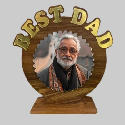 Personalized Dad Photo Frame