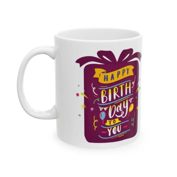 happy birthday coffee mug