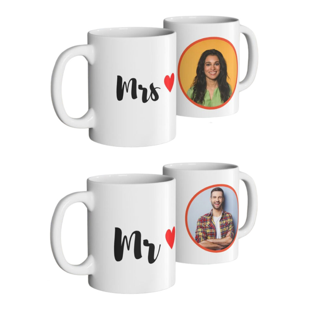 mr mrs coffee mug