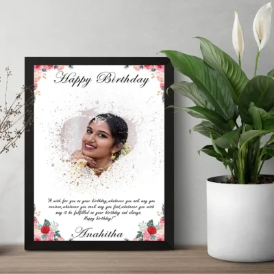 personalized photo frame