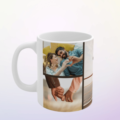 Cute Couple Personalised Photo Mug